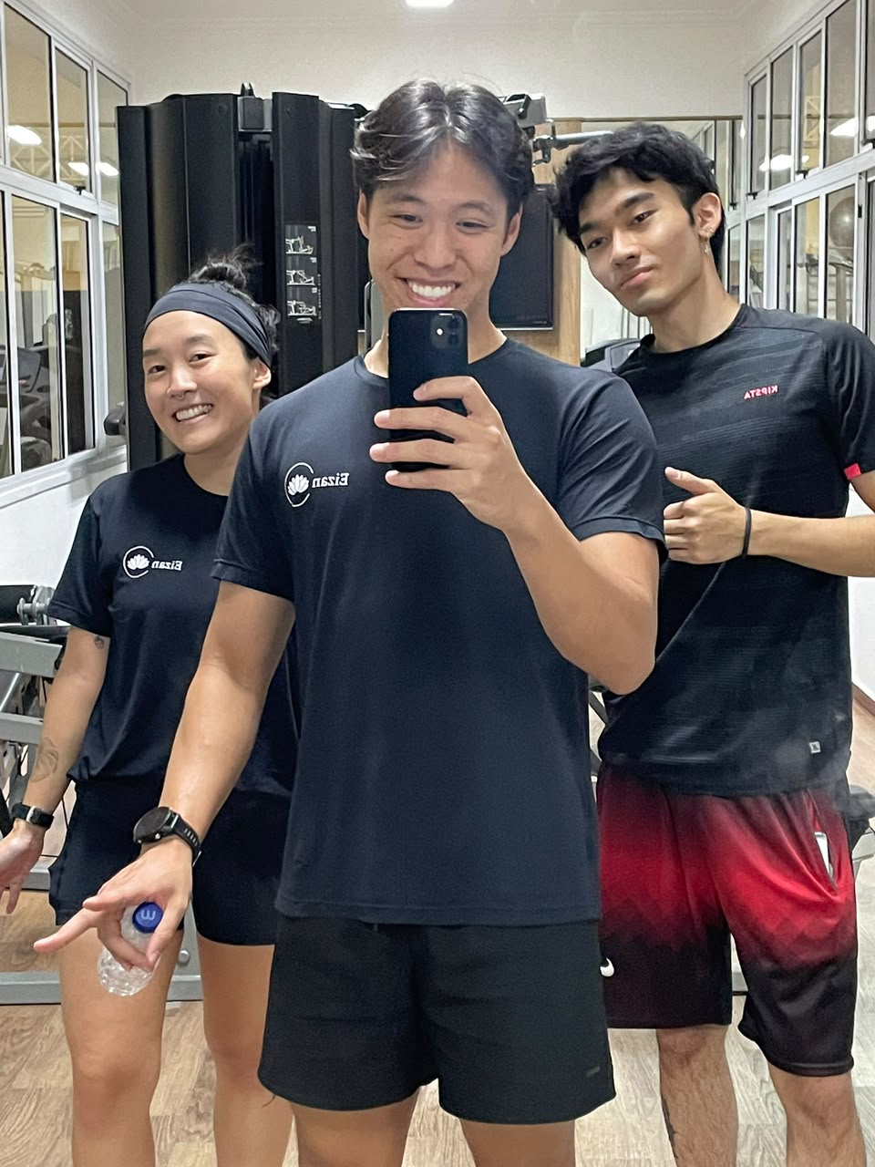 Treino acompanhado de perto na EIZAN