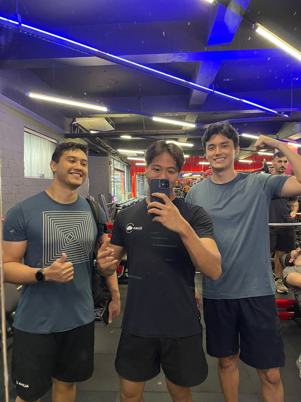 Bastidores de um treino na EIZAN