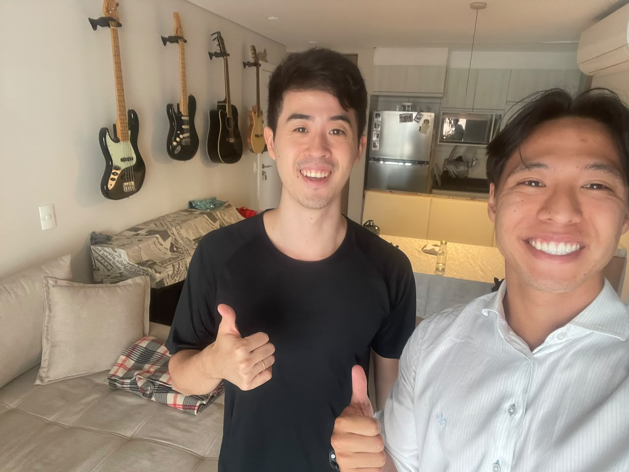 Bastidores do acompanhamento de treino